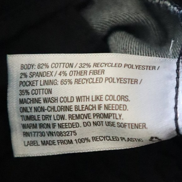 A NEW DAY Wide Leg High Rise Jeans Dark Wash 6 - Picture 7 of 12